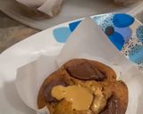 Foto langkah ke 2 dari resep Banana Choco Chip Muffin with Peanut Butter Filling.