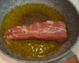 Foto del paso 3 de la receta: Solomillo de cerdo en salsa de champiñones