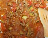 A picture of step 4 of My Other way of cooking Lasagne. With a nice Crispy Top.☺.