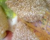 صورة لخطوة 1 من وصفة حلوة الجلجلانية (حلوى بالسمسم)