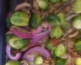 A picture of step 4 of Baked brussel sprouts.