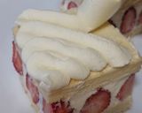 รูปขั้นตอนการทำที่ 9 ของ Japanese Strawberry Shortcake เค้กสตรอว์เบอร์รี่ครีมสดญี่ปุ่น