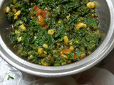 પાલક ની ભાજી (palak bhaji recipie in Gujarati)