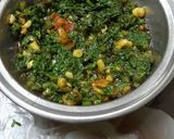 પાલક ની ભાજી (palak bhaji recipie in Gujarati) રેસીપી સ્ટેપ3ફોટો