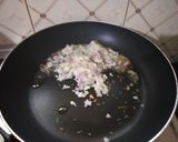 A picture of step 3 of Paneer-Chapati Cone.
