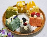 彩虹戚風蛋糕~全天然色彩的食譜步驟16照片