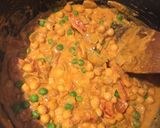 A picture of step 5 of Spicy Thai Red Curry with Chickpeas.