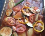 صورة لخطوة 3 من وصفة صينية دجاج بالخضروات بالفرن 🍗