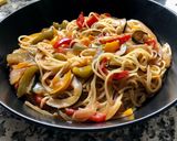 Foto del paso 5 de la receta: Espaguetis con verdura y soja