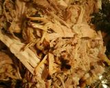 A picture of step 7 of Smoked pork shoulder(pulled pork).