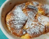 A picture of step 7 of Croissant Bread Pudding ❤.