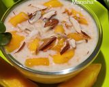 A picture of step 6 of Mango Oats Porridge (Instant 5min Healthy Dish).