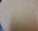 A picture of step 4 of Pizza Paratha or Desi Pizza, without oven.
