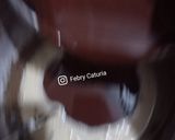 Foto langkah ke 2 dari resep Insert Cheese Fudge Brownies.