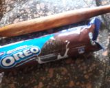 A picture of step 1 of Chocolate Oreo cake.