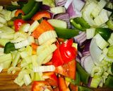 Foto del paso 4 de la receta: Fajitas de Cerdo y Pollo