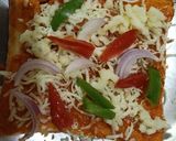 A picture of step 5 of Bread pizza.