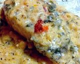 Foto del paso 1 de la receta: Pechuga de pollo a la crema de parmigiano reggiano y espinacas