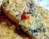 Foto del paso 1 de la receta: Pechuga de pollo a la crema de parmigiano reggiano y espinacas