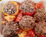 Une image de l'étape 6 de Tomates farcies à la viande de pot-au-feu.