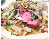 รูปขั้นตอนการทำที่ 4 ของ 🍝ยำรวมมิตรสี่สหาย🦑🐷