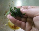 A picture of step 3 of Chettinad fish fry with veggie.