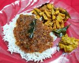 A picture of step 6 of Kerala Style Spicy & Tangy Inji Curry.