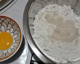 Foto langkah ke 6 dari resep Donat Fiber Creme Bunga Telang.