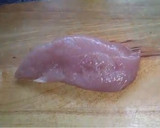 Foto del paso 1 de la receta: Pechuga de pavo a la mostaza