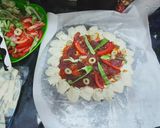 صورة لخطوة 7 من وصفة البيتزا زي المطاعم 😋