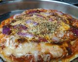 A picture of step 4 of Quick Pizza with Pita bread.