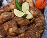 A picture of step 6 of Spicey smoky chickhen.