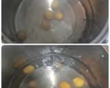 Foto langkah ke 5 dari resep Klepon ubi jalar kuah santan.