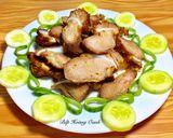 Hình bước làm 2 của món Sụn Heo Muối Cà Ri Sả Chiên