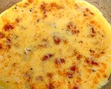 A picture of step 4 of My Breakfast Chorizo Onion & Cheese Omelette.