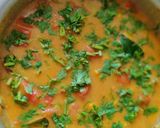 A picture of step 7 of Vegetable besan curry for poori /Dosa.