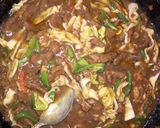 A picture of step 5 of Shredded beef sauce.