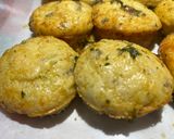 A picture of step 8 of Garlicky Sausage Muffins.