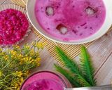 Foto langkah ke 9 dari resep Es Cendol Buah Naga.
