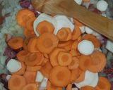 Tárkonyos csirkeraguleves recept fázis 1 fotója