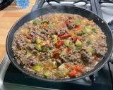 Une image de l'étape 13 de Gratin de thiéré au bœuf, légumes et emmental.