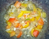 Foto del paso 3 de la receta: Fideos caldosos mar y montaña