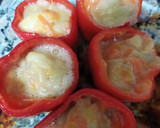 Foto del paso 4 de la receta: Pimientos rellenos de tortilla de patatas