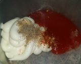 A picture of step 6 of Singapore rice.