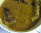 A picture of step 8 of Dal  dhoka.
