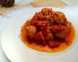 Foto langkah ke 5 dari resep Bakso Sambal Bawang.