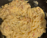Foto del paso 7 de la receta: Fettuccine Konjac a la carbonara