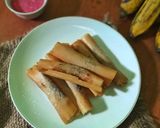 Foto langkah ke 3 dari resep Pisang Coklat Lumer.