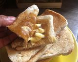 Gambar langkah 4 resipi Kaya Butter Toast.