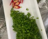 Hình bước làm 1 của món Mắm chưng